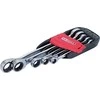 Kombinuotų terkšlinių raktų komplektas 5vnt, 8-19mm, KS Tools