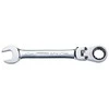 Kombinuotas raktas su terkšle KS Tools Gear+Flex; 12 mm