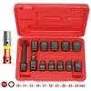 1/2" šešiakampė smūginė galvutė, trumpa, KS Tools