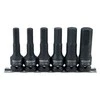Smūginių galvučių antgalių komplektas 1/2", ilgos,HEX 8-19m, KS Tools