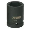 Šešiakampė smūginė galvutė, trumpa 1" 33mm, KS Tools