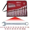 Kombinuotų raktų komplektas 6-32mm 21vnt. su dėklu, KS Tools