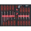 Įrankių vežimėlis RACINGline, 7 stalčiai +598vnt įrankių, KS Tools