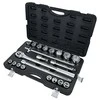 Galvučių komplektas 3/4'' 19-50mm 21vnt, KS Tools