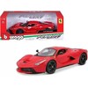 Laferrari Raudona 1: 18 BBURAGO