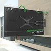 Laikiklis BARKAN BM443XL 13"-83" TV, 4 lankstų, sieninis, juodas, labai ilgas