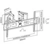 InLine Sienos laikiklis 23144A 37 "- 63" '