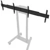 Laikiklis NEOMOUNTS BY NEWSTAR DUAL SCREEN ADAPTER FOR WL55/FL55-875BL1, FROM 42" UP TO 65" VESA 800X400, 50 KG. PER DISPLAY