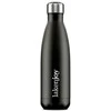 Įvairių spalvų termo gertuvė LakenJoy Thermo Bottle 0,5 l - Juoda
