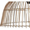 Pakabinamas šviestuvas Žibintas Beliani Lumarko Lemp Hanging Rattan Natural BARARIS!