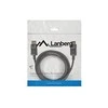 LANBERG CA-DPDP-10CC-0018-BK cable Ekranas Port M/M 1.8m 4K juodas