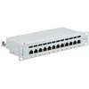 LANBERG PPF5-9012-S Lanberg Patch Panel 10, 12 port 1U, cat.5e, pilka