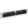 LANBERG PPU5-9012-S Lanberg Patch Panel 10, 12 port 1U, cat.5e, pilka