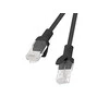 Lanberg Ethernet Patchcord laidas UTP 6 0.5m - juodas