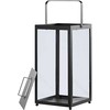 Beliani Lumarko Metal Lampion 41 cm juoda LEPAR!