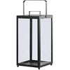 Beliani Lumarko Metal Lampion 41 cm juoda LEPAR!
