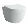 Laufen WC-Sitz Pro m.Deckel abnehmbar u.Absenk. baltas