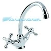 Stalo baterija Hydroland Ratinis chromas (B205)
