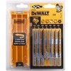 DEWALT JIGSAW BLED MIX 14 vnt. MEDIENA/LAMINATAS/PVC