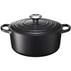 Puodas LeCreuset Signature 24 cm, juodas