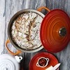 Virtuvės Indai - Le Creuset Signature Keptuvė 24cm Apvalus Ketaus Raudona