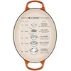 Kepimo Indas - Le Creuset Ovalus Ketaus Puodas 33 cm 7.5L Raudonas