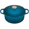 Le Creuset BRÄTER RUND SIG 24 CM DEEP TEAL