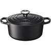 Le Creuset puodas Signature apvalus 18cm juodas