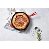 Virtuvinė Indaplovė - Le Creuset Signature Ketaus Keptuvė 20cm Orkaitė, Viryklė, Indukcija Raudona