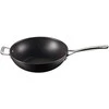 Le Creuset Toughened Non-Stick NonStick Stir-Fry StirFry Pan 30cm juodas sidabrinis (51104300010202)