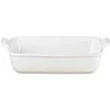 Le Creuset Cepamtrauks taisnstura Heritage akmens masas 26x19cm / 2 4L balts