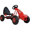 Lean Cars Pedalinis gokartas A-18, 115x63x59 cm, raudonas