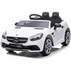 Lean Cars Dvivietis elektromobilis vaikams Mercedes SLC 300, baltas