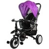 Rower Triratis dviratis PRO400 su reguliuojama nugaros atrama, violetinis