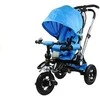 Lean Toys Triratis dviratis PRO700 - mėlynas