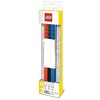 LEGO Stationary Geliniai Rašikliai (3 vnt.) - Raudonas, Mėlynas ir Juodas
