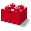 LEGO Brick 4 Desk Drawer raudona