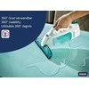 Leifheit Window vacuum cleaner, Baltas/žalias, Cordless