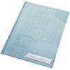 Aplankas L Leitz Combifile, A4, mėlynas, plastikinis 0812-204