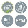 Leitz 5008, 30 lapų, Raudona, Metalas, Plastikas, 8 cm, 5,5 mm, 380 g