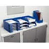 Stovas dokumentams Leitz Plus, 7cm, mėlynas, plastikinis 1003-109