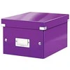 Universali dėžė Leitz Click&amp;Store Small, 216x160x282mm, violetinės spalvos