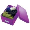 Universali dėžė Leitz Click&amp;Store Small, 216x160x282mm, violetinės spalvos