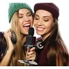 LENCO BMC-090 Karaoke-Mikrofonas, juodas