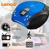 Lenco SCD-24 mėlyna/juoda