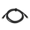 Kabelis USB Lenovo USB-C - USB-C 2 m Juodas (03X7526)