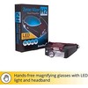 Didinamieji stiklai su LED Zeno Vizor H2 1,5 / 3 / 6,5 / 8x L69669 LEVENHUK
