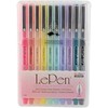 Marvy Uchida Stilingi rašikliai plonu antgaliu Le Pen 4300-10PX Pastel, 10vnt.