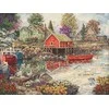 LetiStitch luca S Siūlų kryželiu rinkinys "Ramioji įlanka" 42x32cm SLETIL8077