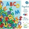 Djeco Magnetukų rinkinys - Magnetinės raidės (83 vnt.) ( DJ03101 )